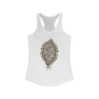 Lace & Camo Soft Tank – “Classy as Hell” Edition