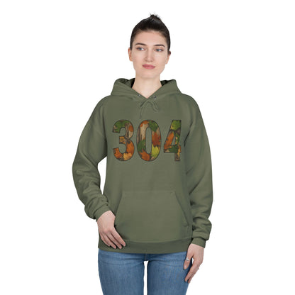 Camo '304' Hoodie — Camouflage Block Number Pullover