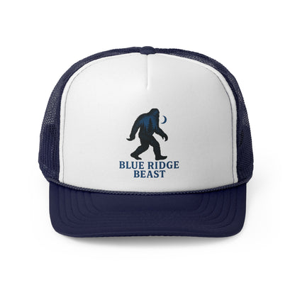 Vintage Trucker Caps - Retro Style Big Foot Hat, Distressed Baseball Cap, Hipster Sasquatch Headwear, Dad Hat, Snapback Cap