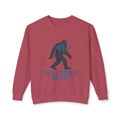 Blue Ridge Big foot Sweatshirt, Cozy Crewneck for Nature Lovers, Gift for Adventurers, Sasquatch Pullover for Outdoor Enthusiasts