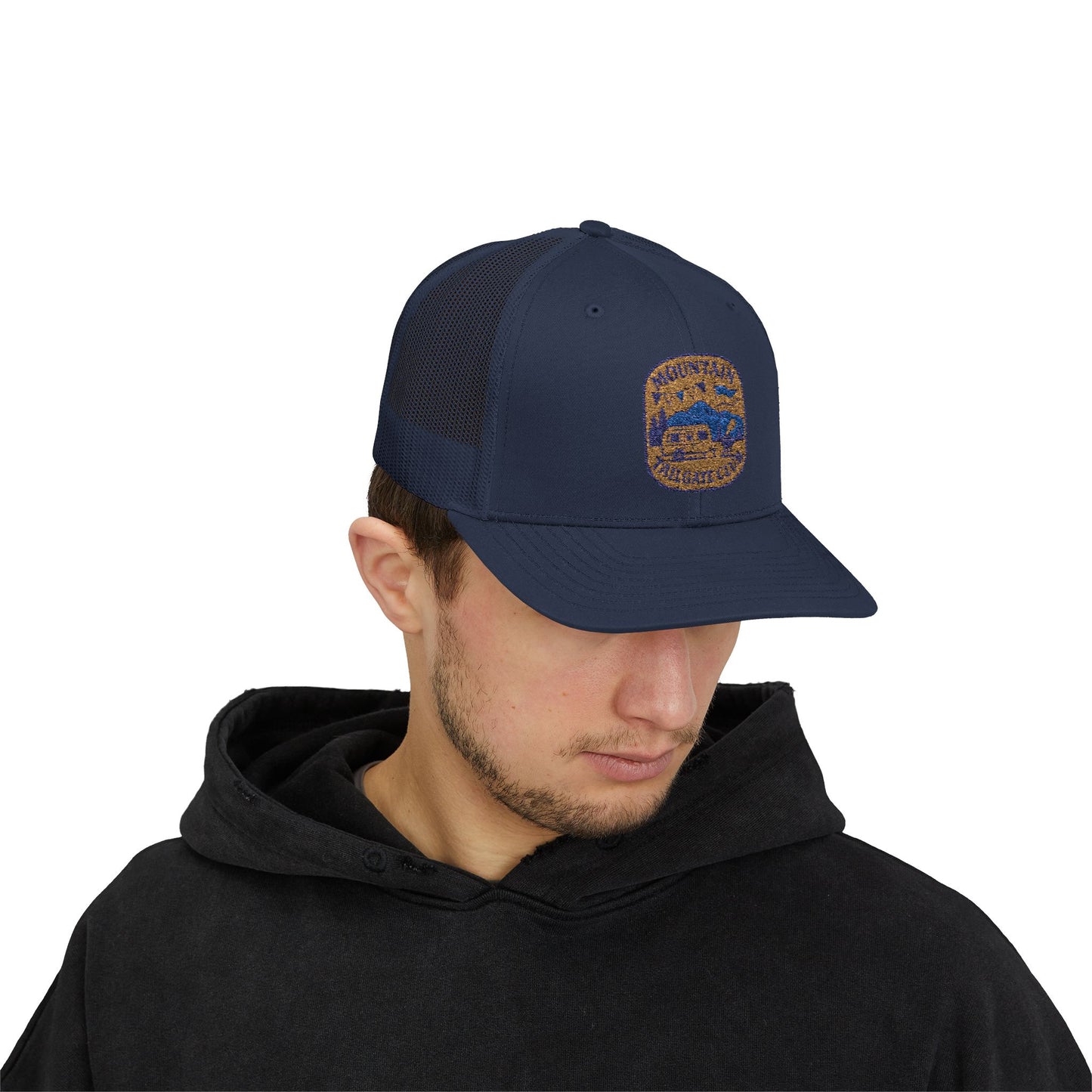 Mountain Tailgate Club Trucker Cap - Embroidered Snapback