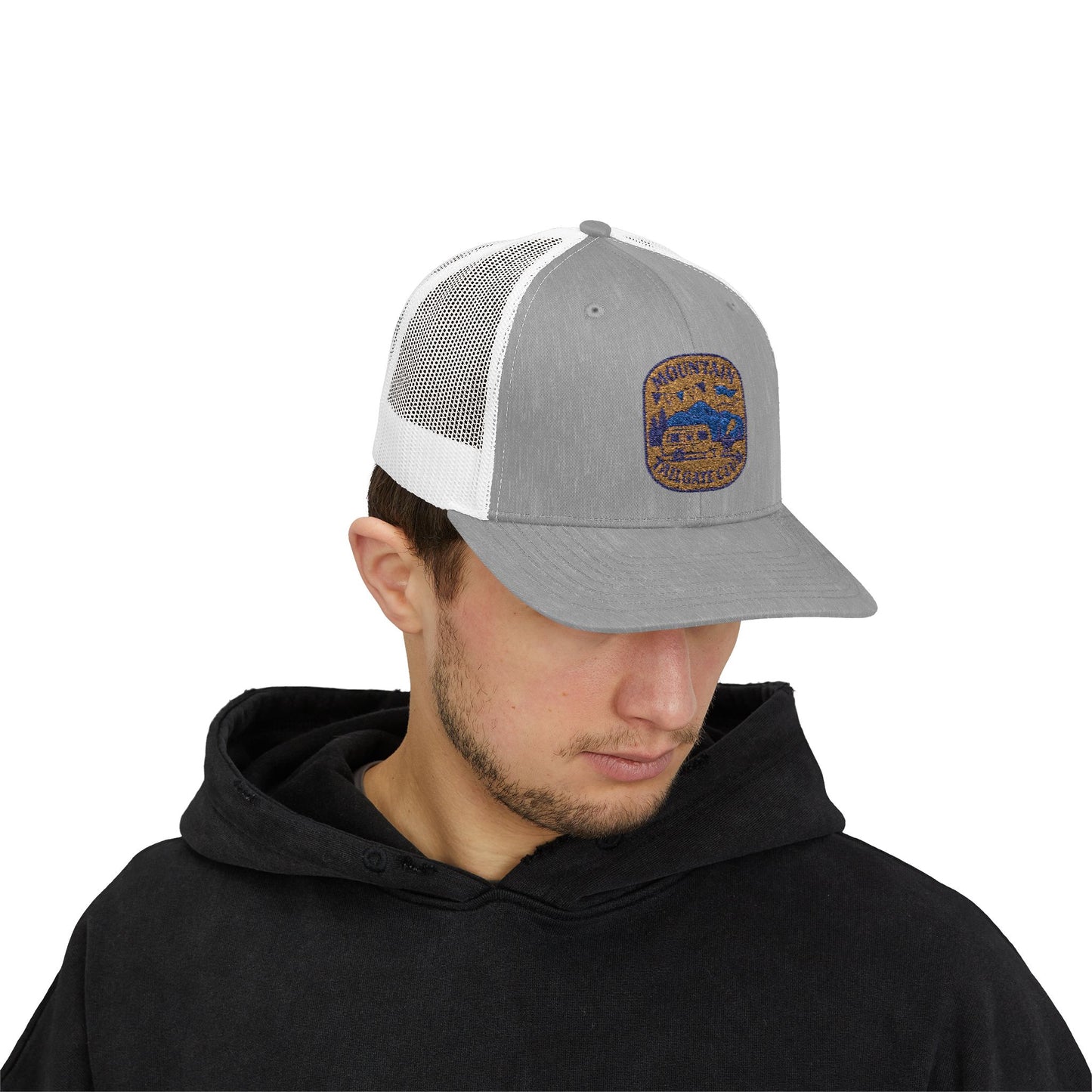 Mountain Tailgate Club Trucker Cap - Embroidered Snapback