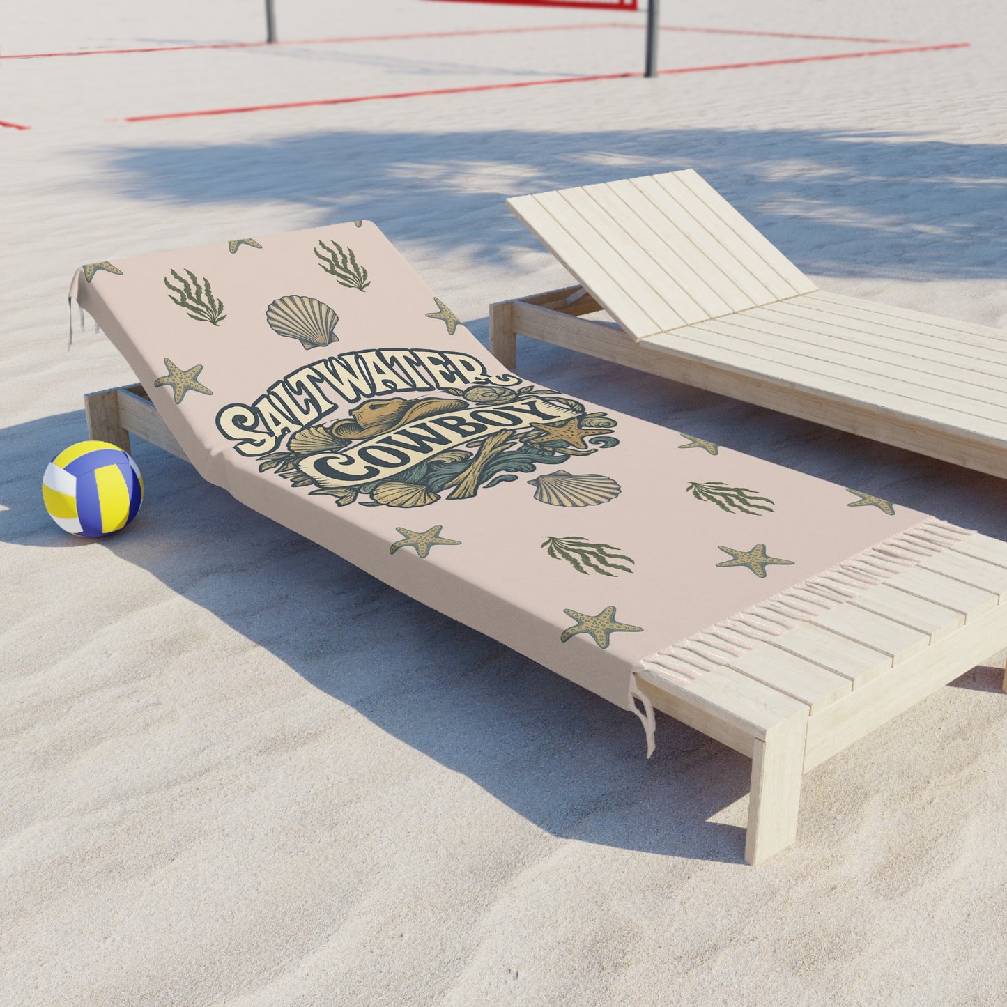 🌊 Saltwater Cowboy Boho Beach Blanket – Western Soul Meets Coastal Vibes 🐚🤠