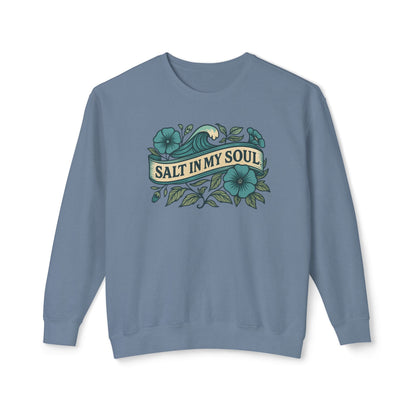 Coastal Comfort Sweatshirt, Beach Lover Gift, Casual Crewneck, Summer Vibes Apparel, Unique Souvenir Hoodie, Gift for Ocean Lovers