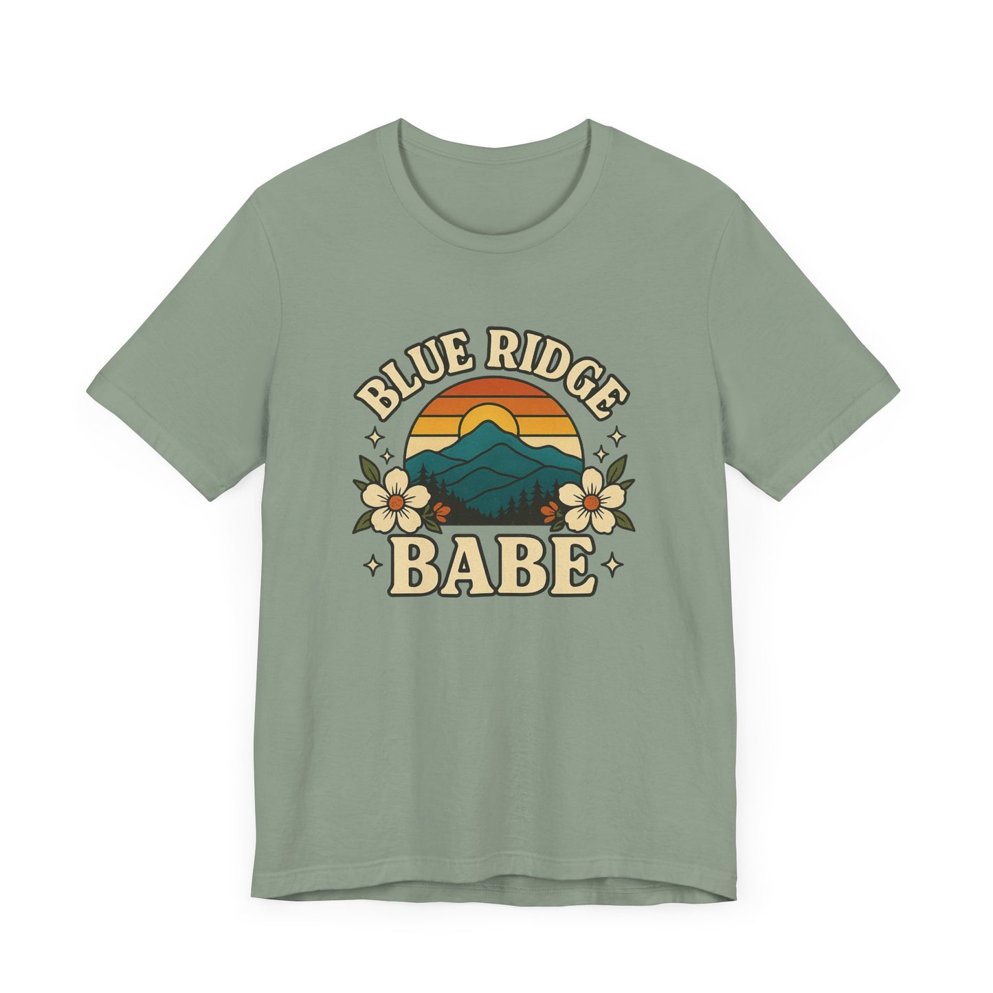 Blue Ridge Babe Oversized T Shirt, Mountain Lover Tee, Summer Vibes Shirt, Casual Graphic Tee, Outdoorsy Top, Hiking Shirt