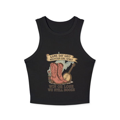 Win or Lose Gameday Grit 🟡 Racerback Tank | WV Tailgate Style