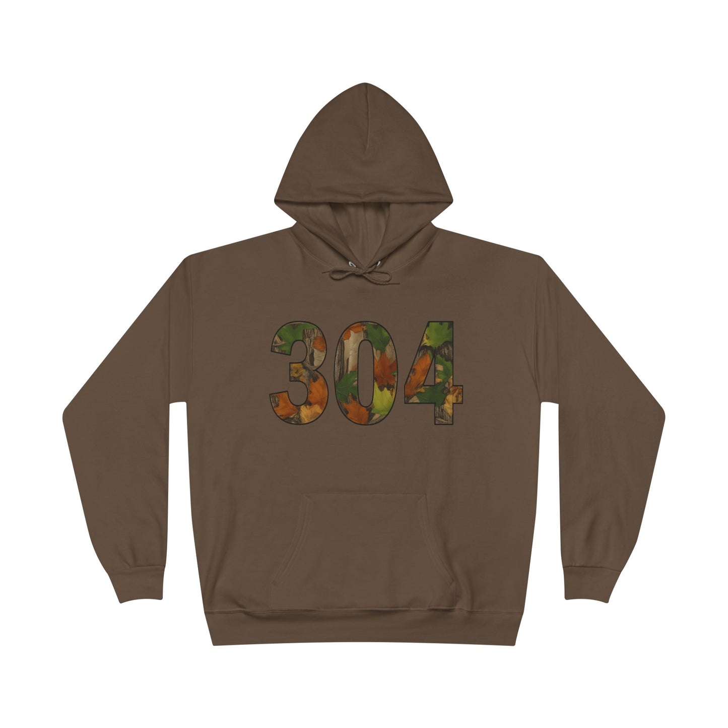 Camo '304' Hoodie — Camouflage Block Number Pullover