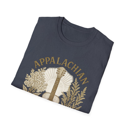 Appalachian Queen T-Shirt, Botanical Graphic Tee, Unisex Softstyle Shirt, Gift for Music Lovers, Casual Wear, Festival Outfit