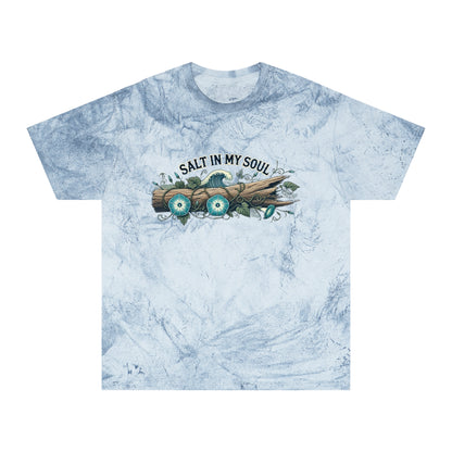 Salt in My Soul Tie-dyed Beach Tee