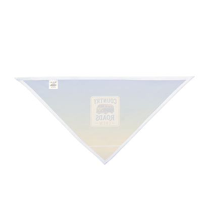 Country Roads Crew Pet Bandana | Dog Scarf | Outdoor Dog Gear | Pet Gift for Dog Lovers