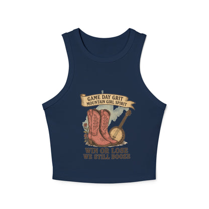 Win or Lose Gameday Grit 🟡 Racerback Tank | WV Tailgate Style