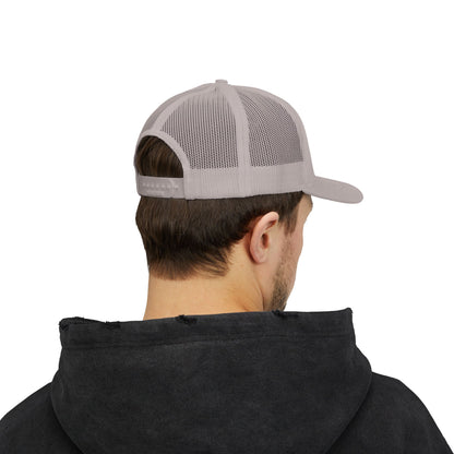 Retro Style Snapback Trucker Cap, Vintage Graphic Hat for Festivals, Casual Wear, Gifts, Outdoor Adventures