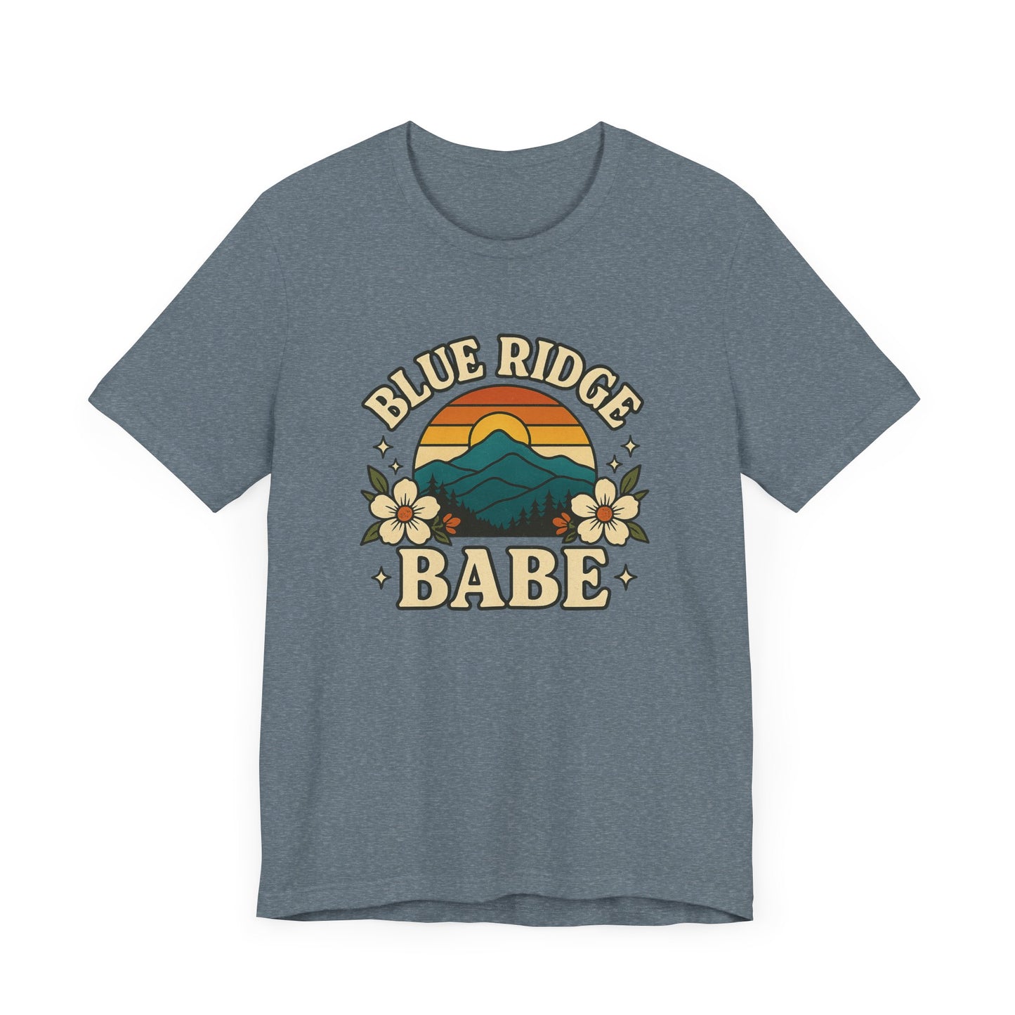 Blue Ridge Babe Oversized T Shirt, Mountain Lover Tee, Summer Vibes Shirt, Casual Graphic Tee, Outdoorsy Top, Hiking Shirt