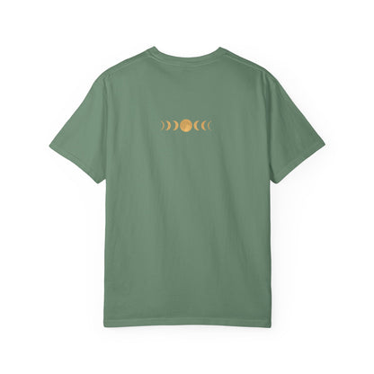 Boho Appalachian Moon Phases T-Shirt, Nature Lover Tee, Outdoor Adventure Apparel, Gift for Hikers, Festival Wear, Eco-Friendly Fashion
