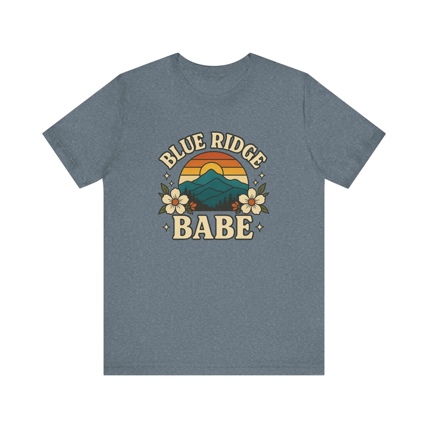 Blue Ridge Babe Oversized T Shirt, Mountain Lover Tee, Summer Vibes Shirt, Casual Graphic Tee, Outdoorsy Top, Hiking Shirt