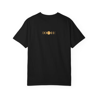 Boho Appalachian Moon Phases T-Shirt, Nature Lover Tee, Outdoor Adventure Apparel, Gift for Hikers, Festival Wear, Eco-Friendly Fashion