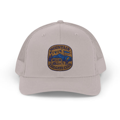 Mountain Tailgate Club Trucker Cap - Embroidered Snapback