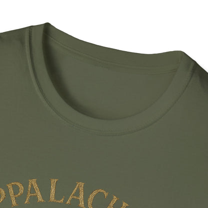 Appalachian Queen T-Shirt, Botanical Graphic Tee, Unisex Softstyle Shirt, Gift for Music Lovers, Casual Wear, Festival Outfit