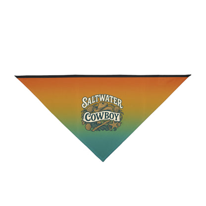 Pet Bandana - Saltwater Cowboy Beach Dog Scarf