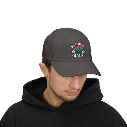 Classic Blue Ridge Babe Dad Cap, Dad Hat, Summer Accessory, Gift for Her, Outdoor Style, Casual Fashion