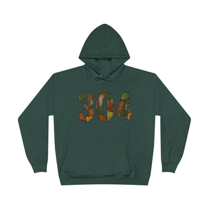 Camo '304' Hoodie — Camouflage Block Number Pullover