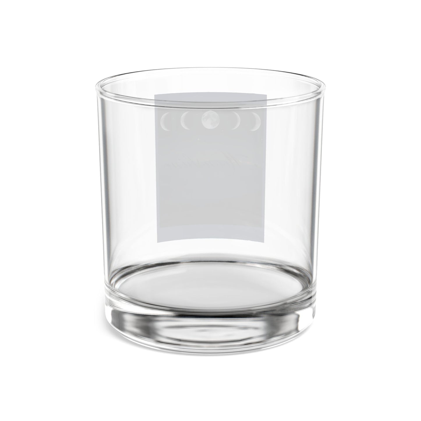 Misty Taste of Moonshine Glass,Lunar Phase Whiskey Glass, Appalachian Barware, Crescent Moon Tumbler, Mystical Mountain Drinkware