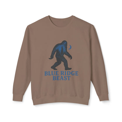 Blue Ridge Big foot Sweatshirt, Cozy Crewneck for Nature Lovers, Gift for Adventurers, Sasquatch Pullover for Outdoor Enthusiasts