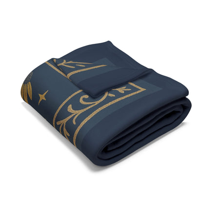 🟡 Mountaineer Soul Fleece Blanket – Cozy West Virginia Pride Throw 💙