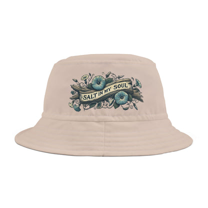 Salt in My Soul Bucket Hat 🌊🌸 | Coastal Vintage Style
