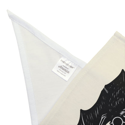 Bark at the Moon Bandana – Ozzy-Inspired Dog Scarf