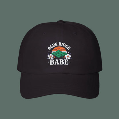 Classic Blue Ridge Babe Dad Cap, Dad Hat, Summer Accessory, Gift for Her, Outdoor Style, Casual Fashion