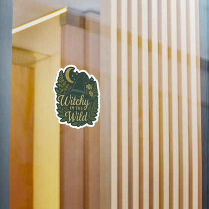 Witchy in the Wild Sticker 🌿✨ – Nature-Loving Spellcaster Vibes