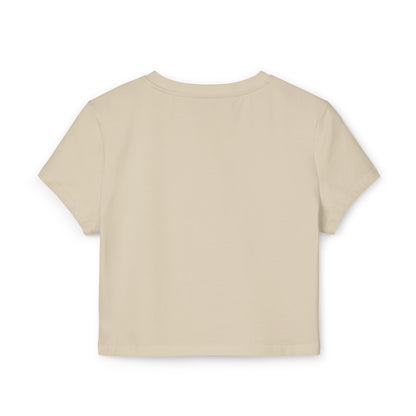 Beige t-shirt on a white background