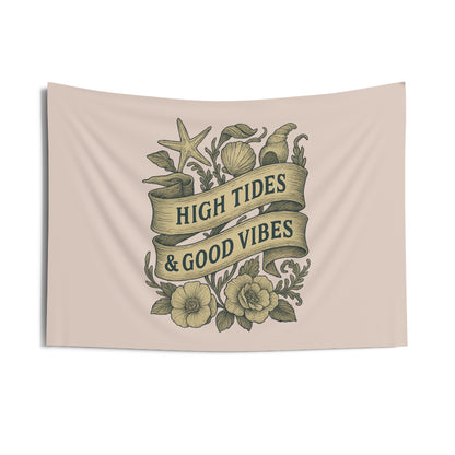High Tides Beach Wall Tapestry- Beach Blanket or Throw