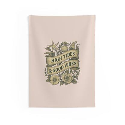High Tides Beach Wall Tapestry- Beach Blanket or Throw