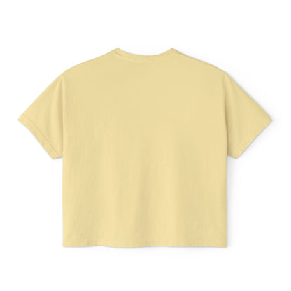 Cropped Tee, West Virginia Gameday Shirt, Game Day T-Shirt, Boxy Fit Top