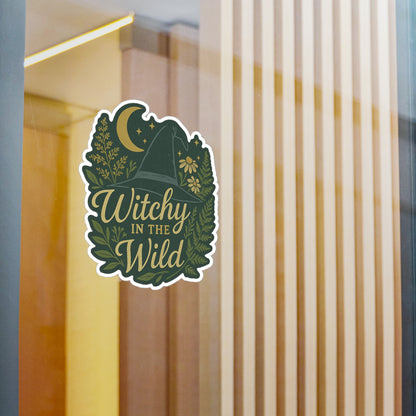 Witchy in the Wild Sticker 🌿✨ – Nature-Loving Spellcaster Vibes