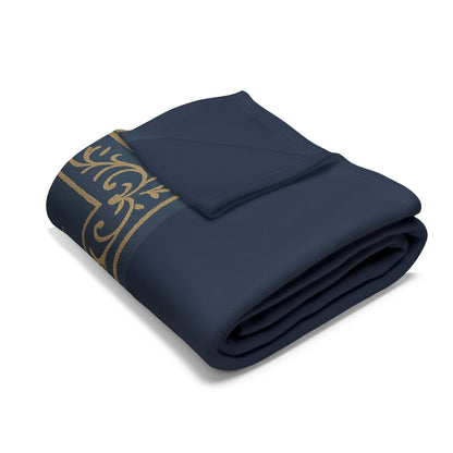 🟡 Mountaineer Soul Fleece Blanket – Cozy West Virginia Pride Throw 💙