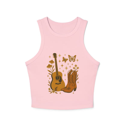 🦋 Boots & Butterflies Tank 🥾🌼 | Vintage Country Charm with a Twist