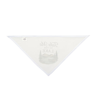 🐾 Take Me to the Lake – Pet Bandana for Adventurous Dogs 🌊🐶