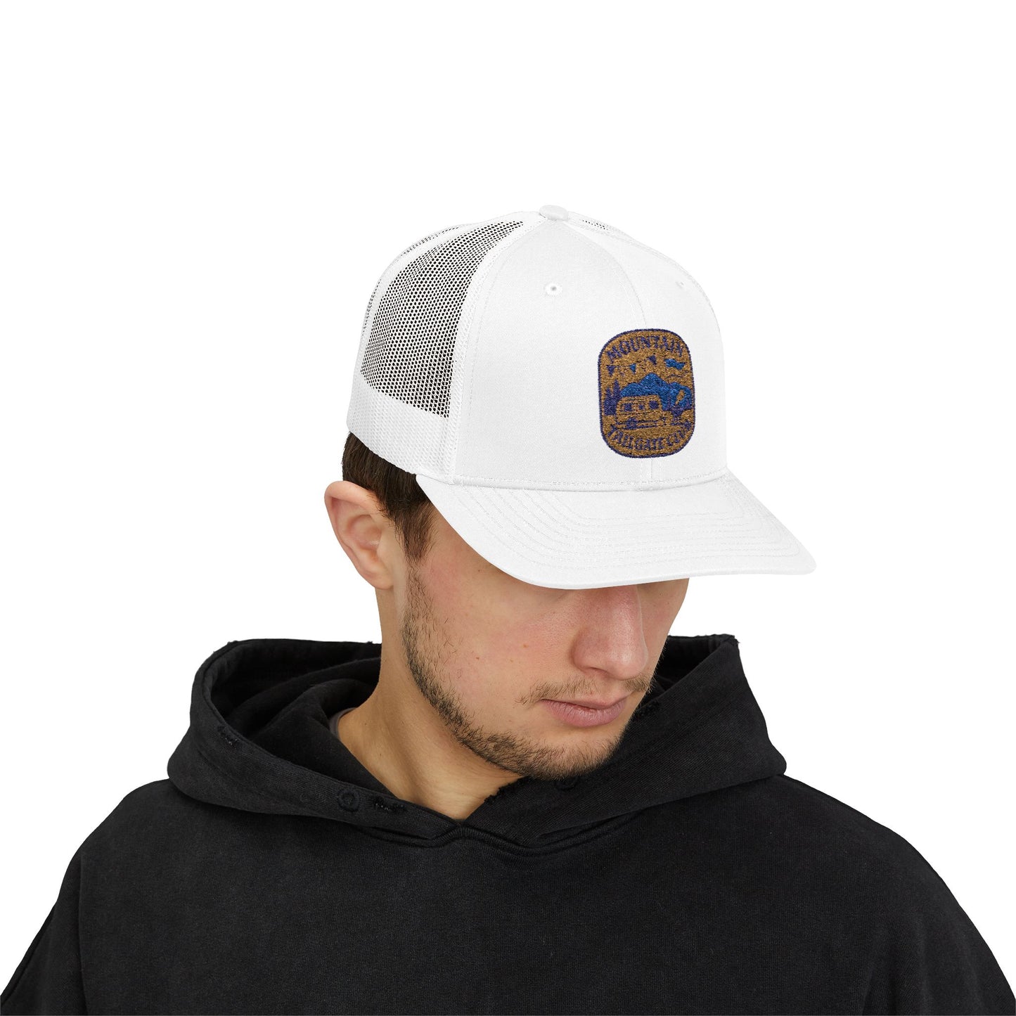 Mountain Tailgate Club Trucker Cap - Embroidered Snapback