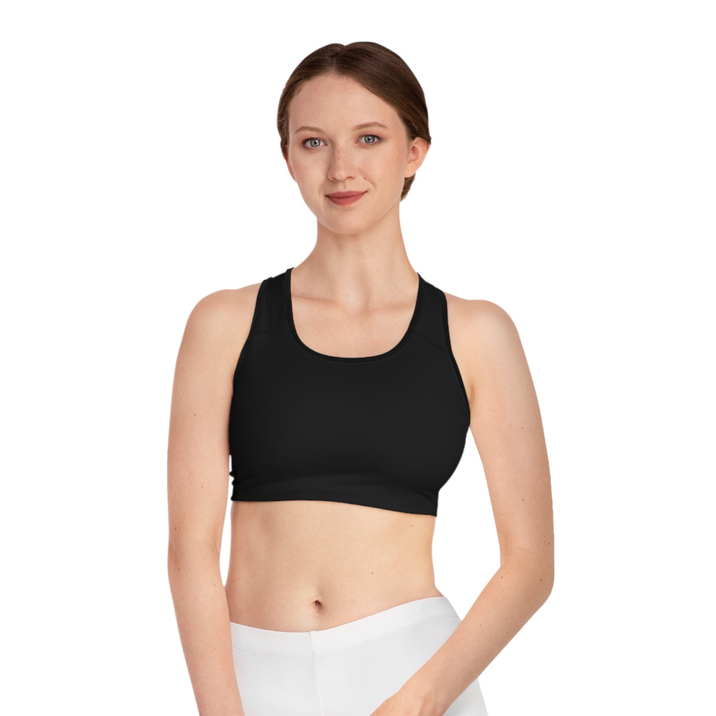 Wild Waters Racerback Sports Bra – Dragonfly Emblem