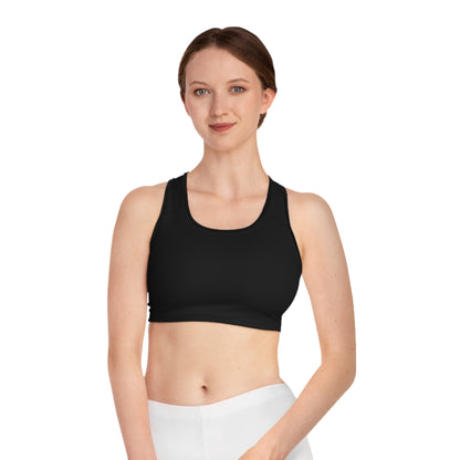 Wild Waters Racerback Sports Bra – Dragonfly Emblem