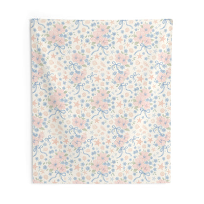 Seashell Serenade Beach Wall Tapestry