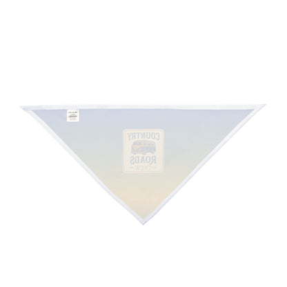 Country Roads Crew Pet Bandana | Dog Scarf | Outdoor Dog Gear | Pet Gift for Dog Lovers