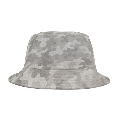 Faded Gray Camo Bucket Hat – Modern Outdoorsman Style