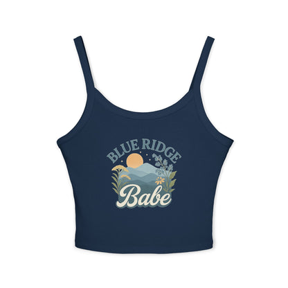 Blue Ridge Babe Spaghetti Strap Tank Top, Summer Shirt, Casual Top, Vacation Wear, Festival Outfit, Gift for Her