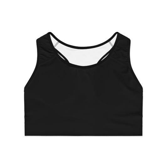 Wild Waters Racerback Sports Bra – Dragonfly Emblem