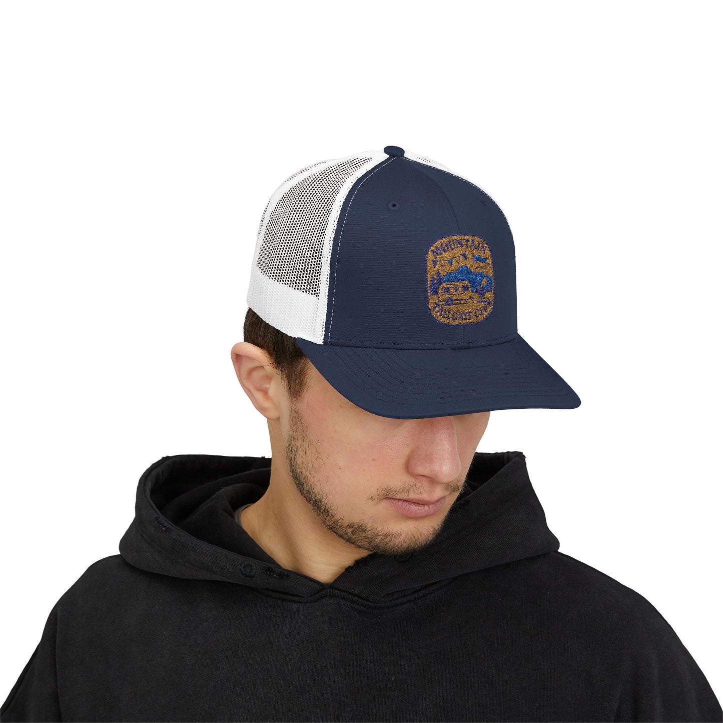 Mountain Tailgate Club Trucker Cap - Embroidered Snapback