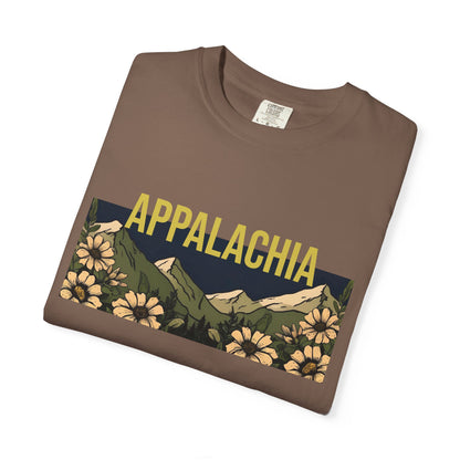 Boho Appalachian Moon Phases T-Shirt, Nature Lover Tee, Outdoor Adventure Apparel, Gift for Hikers, Festival Wear, Eco-Friendly Fashion